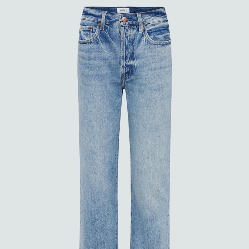 PISTOLA CASSIE SUPER HIGH RISE STRAIGHT JEAN - BRAMBLE size 28